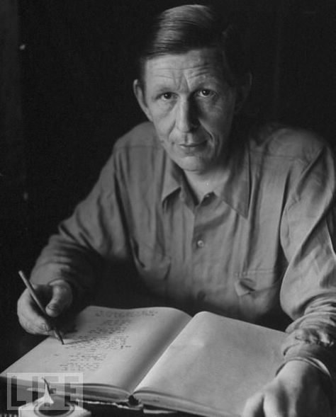 W. H. Auden W H Auden, 21 February, Room Of One's Own, 29 September, Writers And Poets, Essay Examples, House Book, College Students, Poets