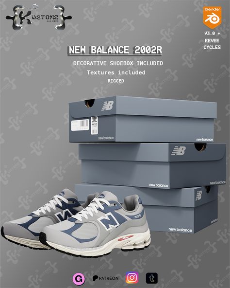 NEW BALANCE 2002R | Patreon Sims 4 New Balance Shoes, Sims 4 New Balance, Sims 4 Male Cc Shoes, Sims 4 Mods Shoes, Sims 4 Shoes Cc Sneakers, Sims 4 Shoes Cc Patreon, Sims4 Shoes Cc, Sims 4 Cc Shoes Patreon, Sims 4 Sneakers Cc