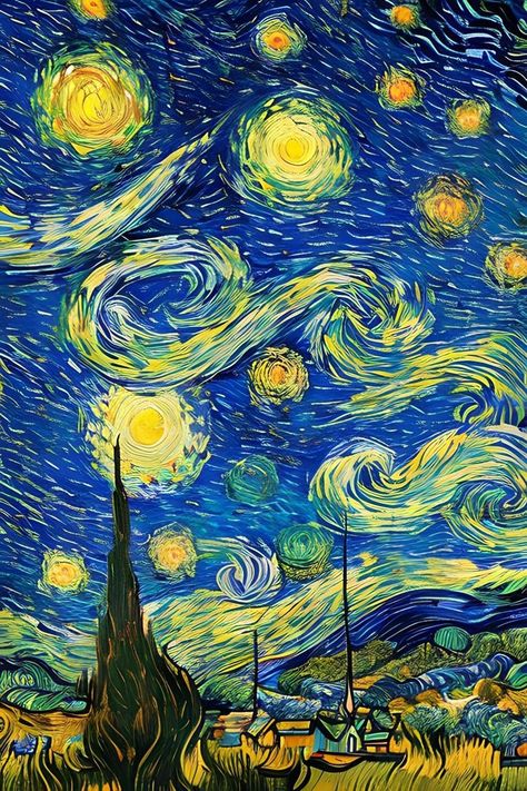 Van Gogh Wallpaper Aesthetic Sunflower, Van Koch Art, Stray Night Van Gogh Wallpaper, Van Gohn Paint Wallpaper, Girasoles Van Gogh, Vincent Van Gogh Wallpaper, Vicente Van Gogh, Wallpaper Van Gogh, Sunflower Van Gogh