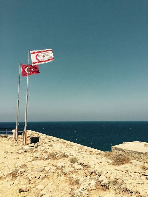 Turkish Cyprus, Cyprus Flag, Cyprus Holiday, Northern Cyprus, Turkey Flag, North Cyprus, Green Gables, Mediterranean Sea, Travel Memories