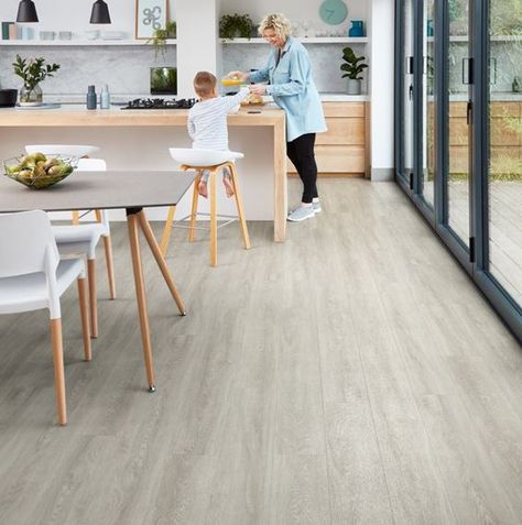 Polyflor Camaro Loc Clara Oak | 3461 | Flooring Supplies Victorian Living Room, Lvt Flooring, Vinyl Tiles, Asian Bride, Luxury Vinyl Tile, House Extensions, Bifold Doors, Wood Kitchen, Carpet Flooring