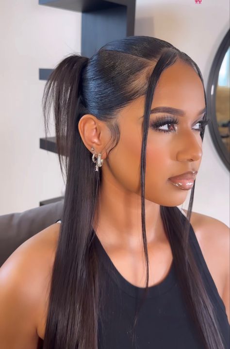 Half Up Half Down Hair With Edges, Celebrity Red Carpet Hairstyles, Kim K Half Up Half Down Hair, Hairstyles With Headbands Black Women, Black Women Half Up Half Down Hairstyles, Adult Hairstyles, Half Pony Hairstyles, Twenty Fine, La Summer