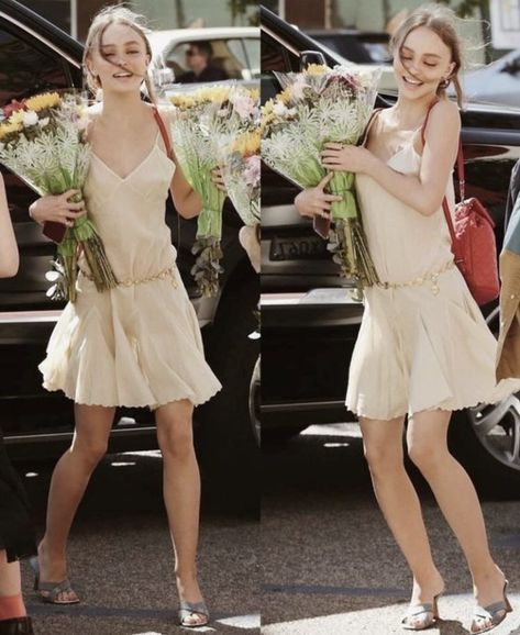 Lily Rose Depp Outfits, Lily Depp, Lily Rose Depp Style, Female Gaze, Bud Spencer, Rose Depp, Coffee Dates, Outfit Collage