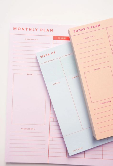 Weekly Planner Notepad Minimalist Stationary, Organisation Planner, Monthly List, Bando Planner, Visual Planner, 2025 Planner, Weekly Planner Notepad, Daily Routine Planner, Aesthetic Planner