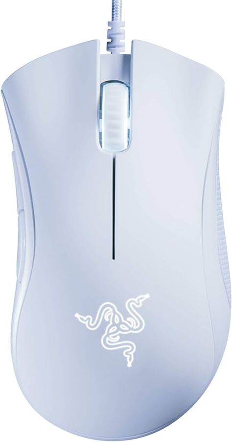 Razer DeathAdder Essential (2021) - Wired Gaming Mouse (Optical Sensor, 6400 DPI, 5 Programmable Buttons, Ergonomic Form Factor) White : Amazon.co.uk: Computers & Accessories Gaming Mouse, Game Console, Computer Accessories, Playstation, Xbox, Gaming, White, Black