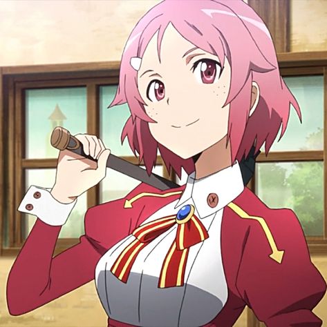 Shinozaki Rika (Lisbeth) 18 May (SAO) Sao Lisbeth, Lisbeth Sao, Anime Zodiac, Anime Kawaii, Powerpuff Girls, Girl Icons, Anime Demon, Anime Icons, Halloween Costumes