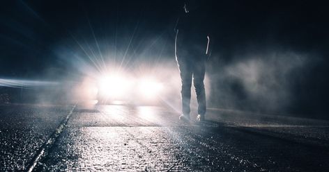 Are car headlights getting brighter? Trolley Problem, Terrifying Stories, Blinded By The Light, Pontiac Fiero, Accident Injury, Slender Man, Valentine Photography, Most Haunted, Car Headlights