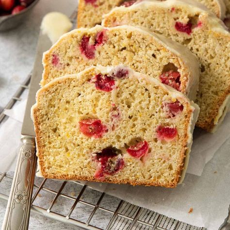 Gluten-Free Cranberry Orange Bread 12 Tomatoes Cranberry Loaf, Christmas Cranberry Loaf 12 Tomatoes, December Recipes, Cranberry Nut Bread, Loaf Breads, Lemon Cranberry, Walnut Bread Recipe, Cranberry Walnut Bread, Cranberry Bread Recipes