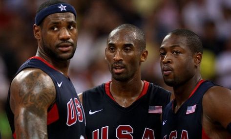 The Redeem Team, Kobe Lebron, Olympic Basketball, King Lebron, Kobe Bryant Pictures, Beijing Olympics, Dwyane Wade, Usa Basketball, Nba Stars