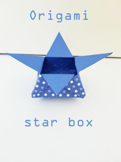 Origami star box #origami #star #box #paper Box Origami, Origami Star Box, Origami Star, Origami Paper Art, Star Box, Origami Box, Origami Stars, Box Paper, Diy Origami