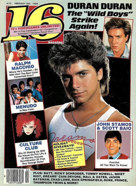 1985 i was little but still loved them..haha 16 Magazine, Menudo Banda, Scott Baio, Old Magazine, Tiger Beat, John Stamos, Ralph Macchio, Teen Magazine, Culture Club