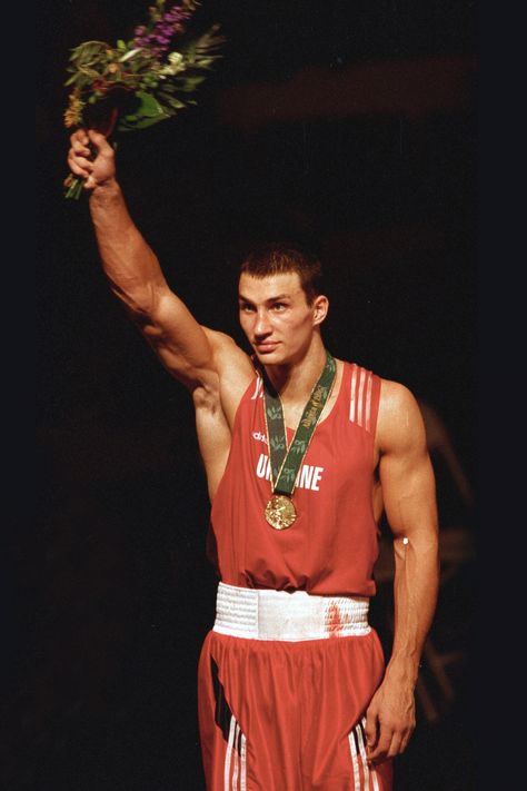 Wladimir Klitschko (Ukraine) 🥇 Super heavyweight (+91 kg) • Atlanta 1996 Olympics #boxing