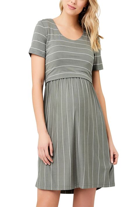 Update Your Everyday Wardrobe With The Easy To Throw-On-And-Go Crop Top Nursing Dress. This Navy And White Yarn Dyed Stripe Dress Features Hidden Nursing Access And Short Sleeves. We Love This With White Sneakers Or Summer Sandals. - Length: 82Cm - Fitted Bodice With Gathered Skirt - 95% Viscose 5% Elastane - Yarn Dyed Striped Jersey Knit - Scoop Neckline - Hidden Nursing Access - Short Sleeve - Nursing95% Viscose 5% Elastane David Jones Ripe Maternity Crop Top Nursing Dress In Olivewhite Maternity Crop Top, Maternity Crop Tops, Nursing Wear, Maternity Nursing Dress, Crop Top Dress, Party Kleidung, Striped Jersey, Nursing Dress, Cropped Tops