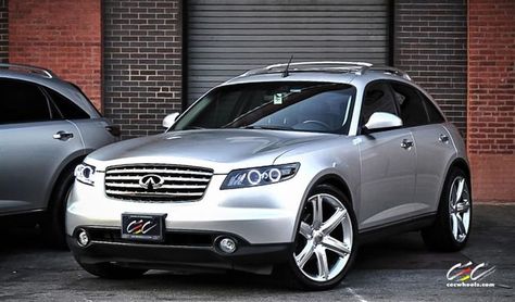 Infinity Suv, 22 Inch Rims, Dropped Trucks, Infiniti Fx35, Lux Cars, Nissan Infiniti, Sweet Cars, Chevy Tahoe, Custom Wheels