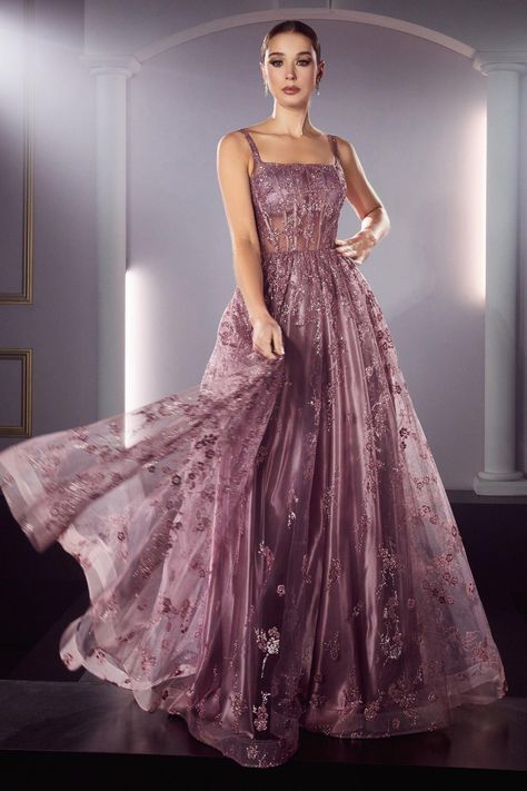 Cinderella Divine J840 Long A-Line Evening Gown for $135.0 – The Dress Outlet Catwalk Couture, Modest Casual, Cinderella Divine, Sleeveless Gown, Floral Gown, Corset Bodice, Bridesmaid Dresses Prom, Dresses Designer, Sleeveless Long Dress