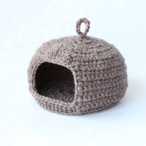 Sugar Glider Pouch, Rat Cage Accessories, Rat Hammock, Kat Haken, Crochet Cat Bed, Hamster Bedding, Small Pet Bed, Rat Toys, Hamster Care