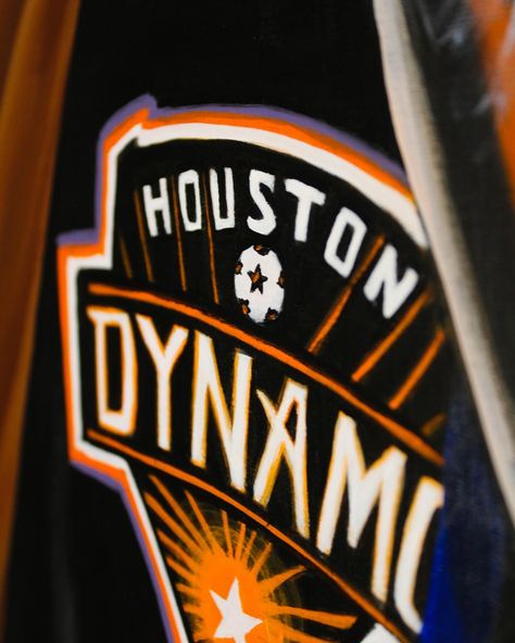 Details🧡 . . . #painting #mural #houstondynamo #astros #art #htx Painting Mural, Houston Dynamo, Mural, Art