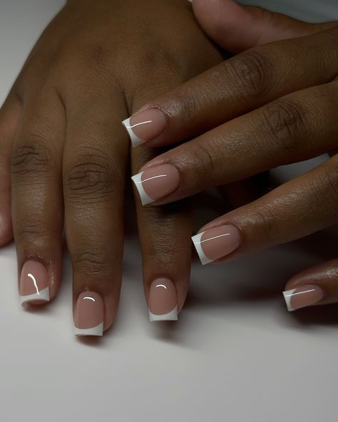 At the beginning of my career, I really hated French tips but I have come to realise they are truly the true essence of nail designs, they make you feel so feminine and refined❄️ 🤍 them #dovenailsbysharon French Tips With Design, Cornrows Braids For Black Women, Pretty Toe Nails, Hoco Hairstyles, Unique Acrylic Nails, Glam Nails, French Tips, My Career, Cornrows Braids