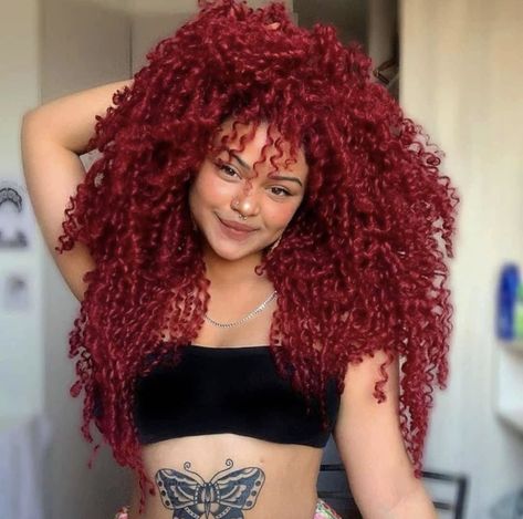 Outre Hair, Best Lace Front Wigs, Dyed Curly Hair, Red Curls, Beauty Hair Color, Red Hair Inspo, Red Curly Hair, Faux Locs Hairstyles, Colored Curly Hair