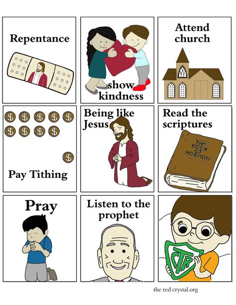 Lds Primary Talks, 13 Articles Of Faith, Primary Talks, Lds Primary Songs, Lds Coloring Pages, Proclamation To The World, Lds Primary Lesson Helps, Lds Primary Lessons, Follow The Prophet