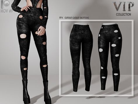 Cutout Leggings, Angel Outfit, Cut Out Leggings, Sims 4 Cc Finds, Sims 4 Clothing, Sims 4 Custom Content, Maxis Match, Custom Content, The Sims 4