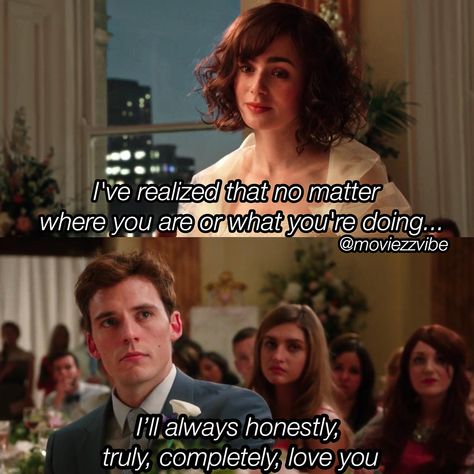 #lovequotes #lilycollins #quotestoliveby #quoteoftheday #quotations Ring Around The Rosie Lyrics, Ted Movie Quotes, Love Rosie Videos, Love Rosie Quote Movie, Love Rosie Movie, Lily Collins, Movie Quotes, Real Talk, Quote Of The Day