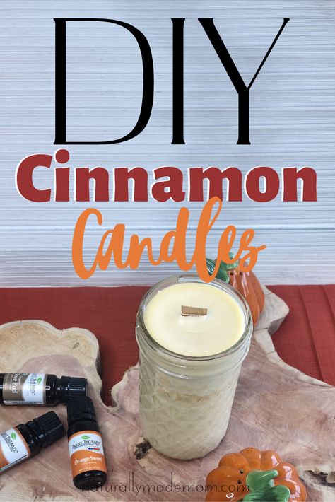 How to make a cinnamon candle from beeswax and coconut oil. This slow burning candle is a perfect homemade holiday gift idea. #beeswaxcandle #holidaycandlerecipe Slow Burning Candles Diy, Diy Cinnamon Candle, Grunge Candle, Homemade Candle Recipes, Diy Cinnamon, Cinnamon Candle, Homemade Holiday Gifts, Sweet Orange Essential Oil, Cinnamon Essential Oil