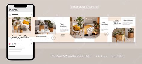 Interior Design Carousel Post, Carousel Post Template, Carousel Post Design, Instagram Carousel Post, Carousel Post, Interior Design Instagram, Corporate Interior Design, Ads Creative Advertising Ideas, Instagram Carousel