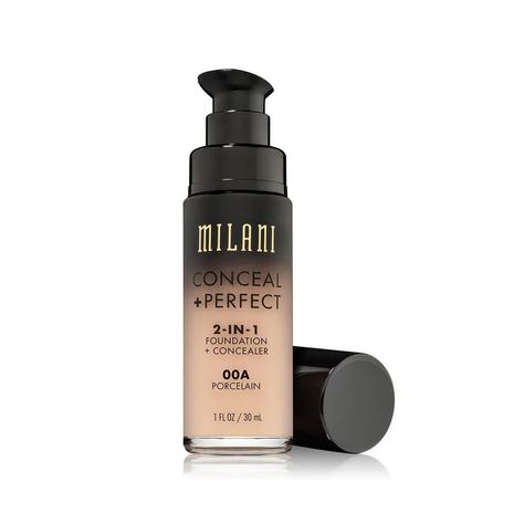 Milani Foundation, Covering Dark Undereye Circles, Best Waterproof Makeup, Glossier Stretch Concealer, Best Drugstore Concealer, Milani Conceal And Perfect, Makeup Products Sephora, Milani Makeup, Drugstore Concealer