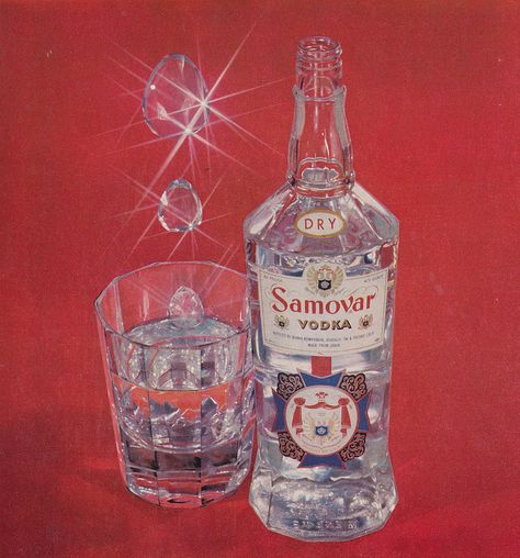 Samovar Diamond-Clear Vodka | Flickr - Photo Sharing! Great Comet Of 1812, The Great Comet, Love Sick, Cherry Bomb, Red Aesthetic, American Horror Story, Red Background, Old Money, Vodka Bottle