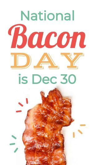 national bacon day Design Templates - MustHaveMenus ( 50 found ) National Bacon Day, Bacon Day, Instagram Story Template, Yummy Treats, Holiday Recipes, Instagram Story, Bacon, Template Design, Tool Design