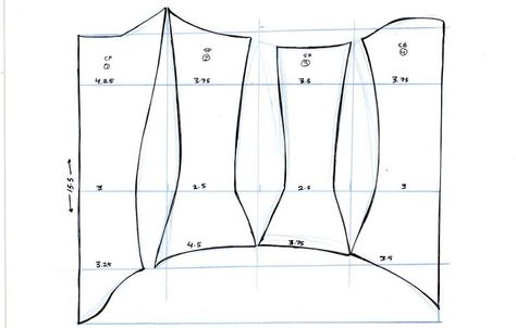 Simple Corset Pattern, Patron Corset, Free Corset Pattern, Corset Pattern Drafting, Simple Corset, Diy Corset, Corset Sewing Pattern, Corset Pattern, Sewing Lingerie