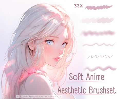 ✅ CLICK THE LINK!⬆️ Download these soft anime style procreate brushes for painting and sketching. Perfect for creating manga, anime, and other illustrations. #procreatebrushes #mangabrushes . #Procreate_Anime #Sea_Life_Animals #Shading_Brush #Skin_Paint Brushes For Painting, Sea Life Animals, Shading Brush, Skin Paint, Pumpkin Wallpaper, Sketching Tools, Free Procreate, Illustrator Brushes, Download Hair