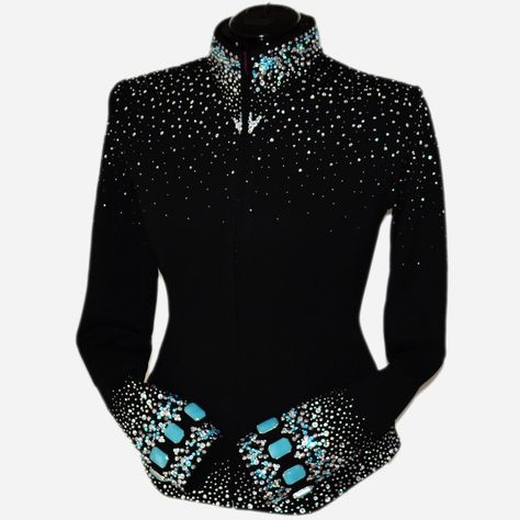 Western Pleasure Outfit, Showmanship Outfit, Queen Clothes, Showmanship Jacket, Western Show Clothes, Western Show Shirts, Funky Shirts, Horse Show Clothes, African Print Tops