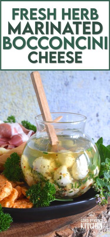 Fresh Herb Marinated Bocconcini - Lord Byron's Kitchen Marinated Bocconcini, Easiest Snacks, Corn Dishes, Festive Food, Healthy Vegetable Recipes, Vegetable Side Dishes Recipes, Healthy Supper, Mouthwatering Recipes, Supper Recipes