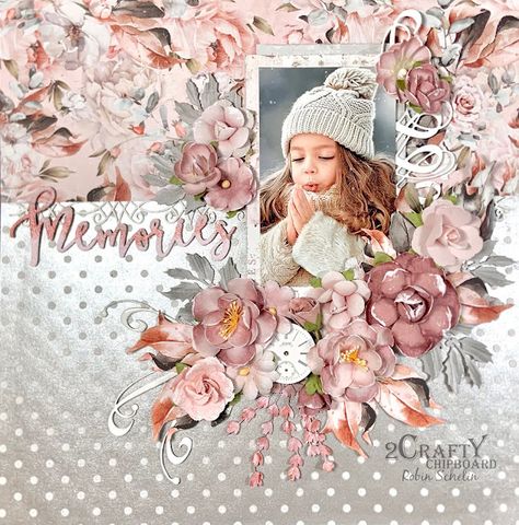 Shabby Chic Scrapbook Layouts, Shabby Chic Scrapbooking, Wedding Scrapbook Pages, Homemade Books, Scrapbook Design Layout, Beautiful Scrapbook Layouts, Pretty Mess, Scrapbooking Layouts Baby, Shabby Chic Cards