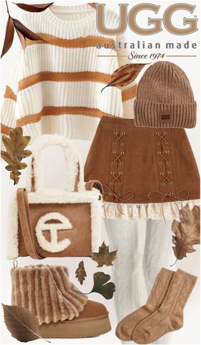 Ugg👢 Outfit | ShopLook Ugg Chillapeak Outfit, Ugg Style, Uggs Outfit, Outfit Shoplook, Dress Outfit, Girl Falling, Soft Girl, Ugg Boots, Winter Outfits