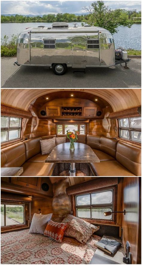 Rv Airbnb, Airstream Makeover, Glamping Camper, Airstream Living, Airstream Flying Cloud, Community Ideas, Airbnb Ideas, Air Stream, Airstream Campers