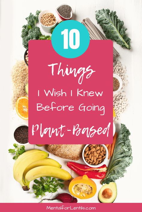 If you’re thinking about going plant-based, this post is for you. It offers motivation, support and inspiration on your journey toward plant-based living. Read on to learn about the 10 things I wish I knew going into my transition toward healthy eating and a vegan diet. #plantbased #vegan #healthyeating #transition Plant Based Diet Meal Plan, Plant Based Meal Planning, Vegan Recipes Plant Based, Plant Based Lifestyle, Plant Based Nutrition, Plant Based Eating, I Wish I Knew, Photography Family, Beautiful Picture