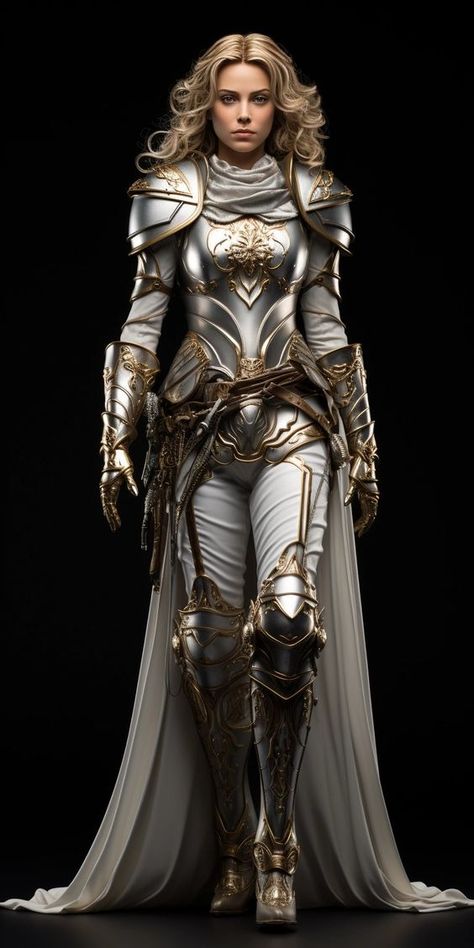 Female Armor Dress, Warrior Princess Outfit, Woman In Armor, Armor Dress, Warrior Outfit, Female Armor, Female Knight, Fantasy Armor, Warrior Princess