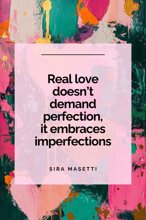 Real love doesn’t demand perfection; it embraces imperfections. Love Your Imperfections Quotes, Imperfections Quotes, Love Your Imperfections, Imperfection Quotes, Embrace Imperfections, Real Love, Amazing Quotes, Love Your, Im Not Perfect