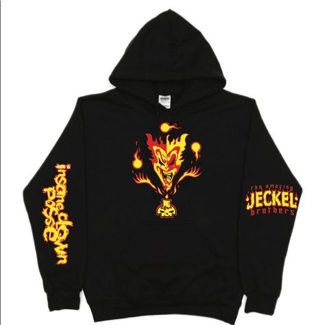 New Hoodie Sizes S-5xl Custom Made Colors: Variety Insane Clown Posse Clothes, Insane Clown Posse Merch, Icp Clothing, Icp Merch, 80's Vibes, Funky Shirts, Clown Posse, Insane Clown Posse, Things I Need To Buy