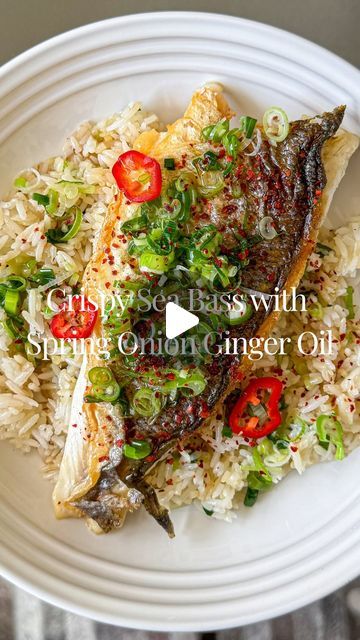 Cooking Sea Bass Fish, Seabass Recipe, Seabass Recipe Asian, Asian Sea Bass Recipes, Seabass Fillet Recipe Baked, Sea Bass Mediterranean, Poached Fish, Sea Bass Recipes, Easy Flatbread