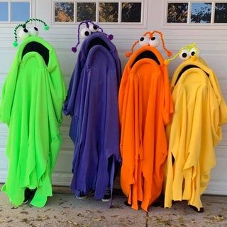 Monster Costume Diy, Yip Yip Costume, Halloween Costumes Family, Creative Ministry, Halloween Costumes Diy Couples, Diy Couples Costumes, Country Halloween, Diy Costumes Women, Easy Diy Costumes