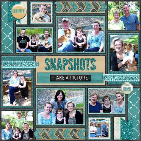 10 Picture Scrapbook Layout, Scrapbooking Multiple Photo Layouts, Lots Of Photos Scrapbook Layouts, Scrapbook Ideas For Lots Of Pictures, Scrapbook Layout With Lots Of Pictures, Scrapbook Pages With Lots Of Photos, Multiple Photo Scrapbook Layouts, Multi Picture Scrapbook Layouts, Scrapbook Layouts With Lots Of Photos