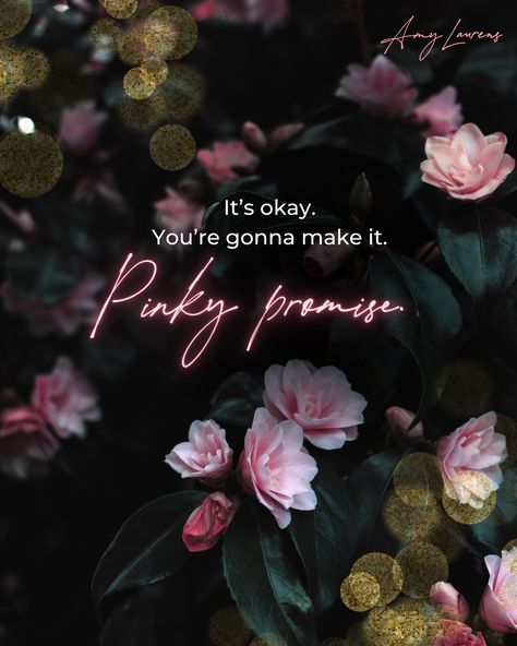 Whatever you're going through right now - and we're all going through something, it's just the nature of being human and alive - but whatever it is, I promise: it's okay. You're gonna make it. Pinky promise. All nights end eventually, even at the poles. . #AmyLaurens #FailureIsNotFatal #AuthorLife #inspiration #EncouragingWords Being Human, Pinky Promise, It's Okay, The Nature, Words Of Encouragement, Its Okay, I Promise, Make It, Right Now