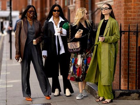 Street Style India, Supermodel Style, Street Style Jewelry, Hermes Fashion, London Fashion Week Street Style, London Fashion Weeks, Chique Outfits, Streetwear Mode, Resort Fashion