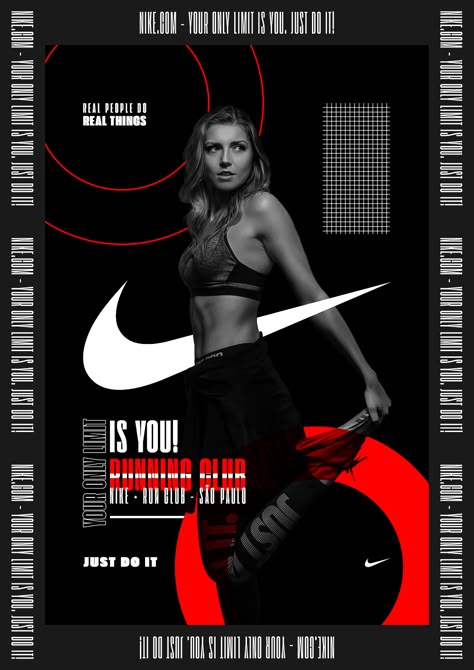 NIKE | POSTER COLLECTION - NIKE RUN CLUB - SÃO PAULO on Behance Sports Magazine Covers, Aesthetic Running, Beginners Running, Nike Run Club, Outfit Running, Running Aesthetic, Running Pictures, Magazine Cover Ideas, Running Posters