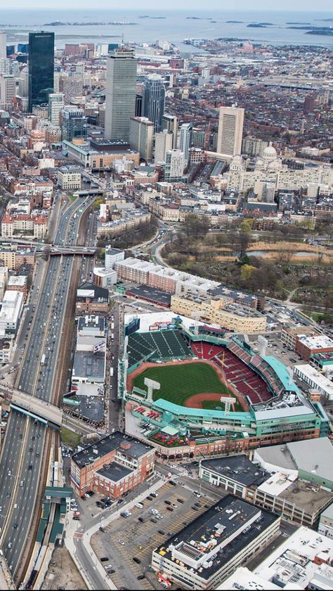 Fenway Park, Boston, MA Citgo Sign, Boston Pictures, Fenway Park Boston, Mlb Stadiums, Boston Skyline, Baseball Park, Boston Usa, Boston Travel, New England States