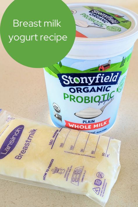 Make this easy breast milk yogurt recipe using only two ingredients and no special equipment. Breastmilk Yogurt Recipe, Breastmilk Yogurt, Starting Solid Foods, Yoghurt Recipe, 2 Ingredient Recipes, Making Yogurt, Yogurt Recipe, Full Fat Yogurt, Breastmilk Supply